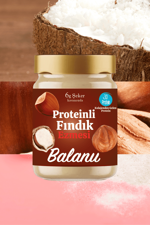 Proteinli Fındık Ezmesi 280 Gr x2ADET - Balanu