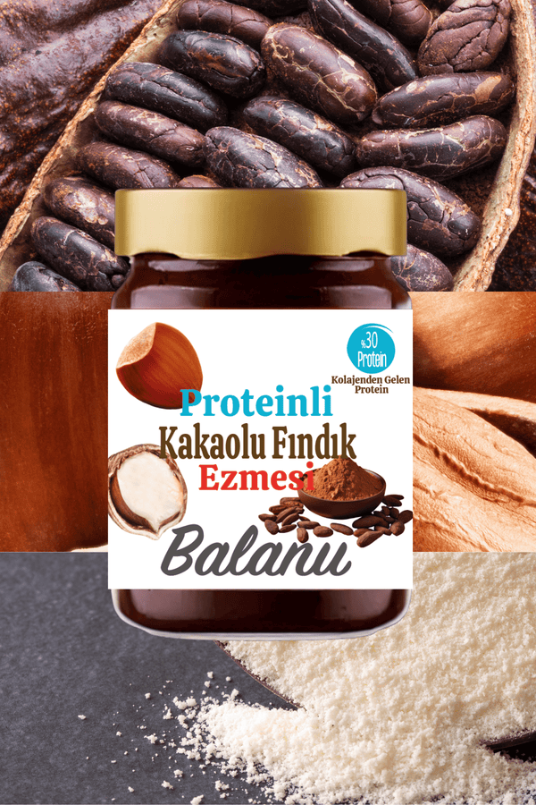 Proteinli Kakaolu Fındık Ezmesi 280G x2adet - Balanu