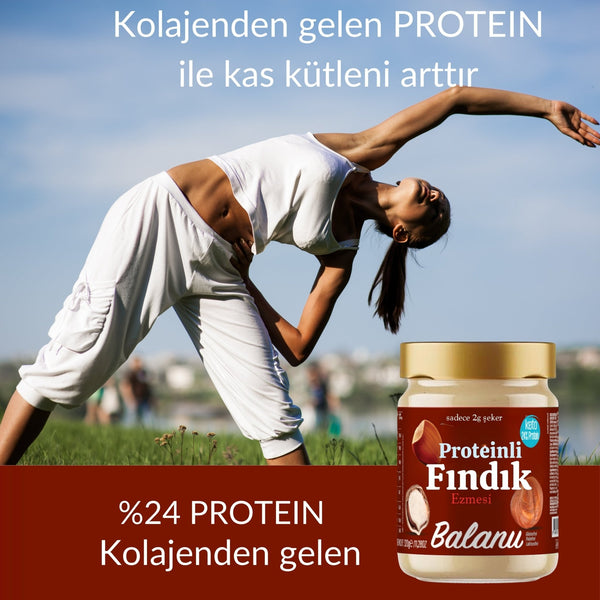 Protelinli Fındık Ezmesi 320 Gr - Balanu