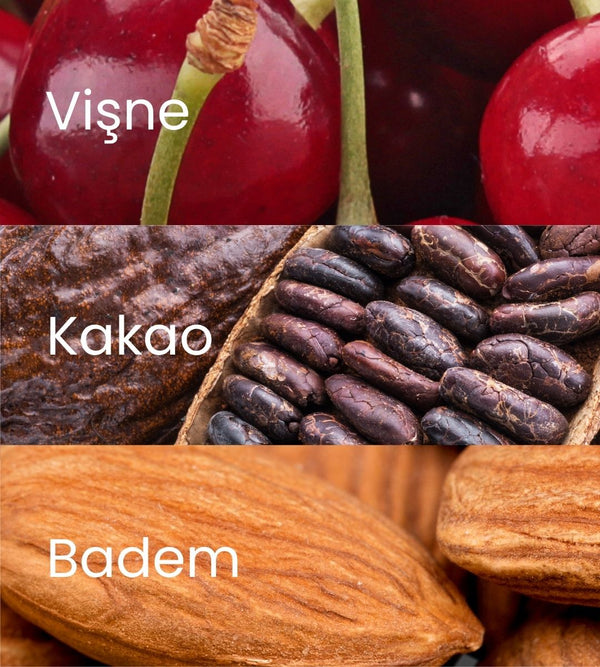 Vişneli & Kakaolu Hurmalı Protein Bar 55gr 2xBar - Balanu